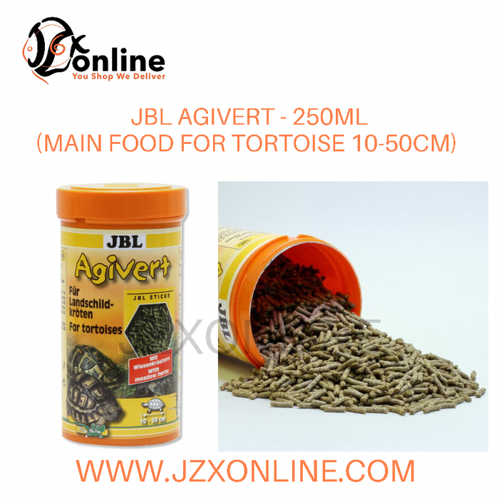 JBL Agivert 250ml (Main food for tortoises 10 – 50 cm in size)