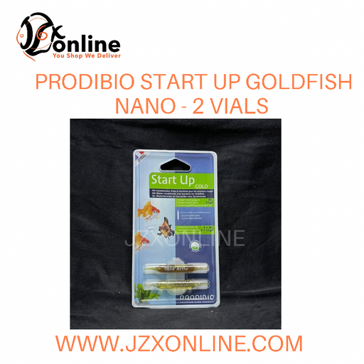 PRODIBIO START UP GOLD - 2 vials (Water conditioner and bacteria for Goldfish)