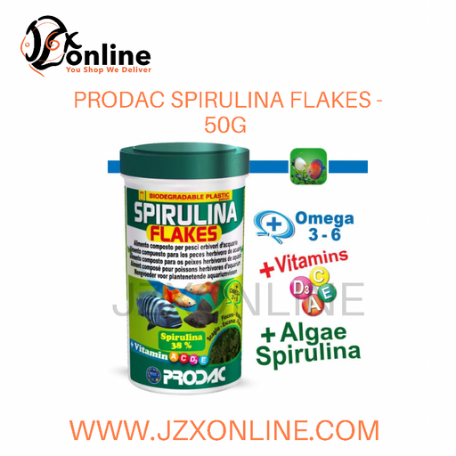 PRODAC Spirulina Flakes - 50g