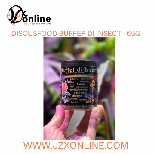DISCUSFOOD Buffet di Insect Flatgranulate - 65g