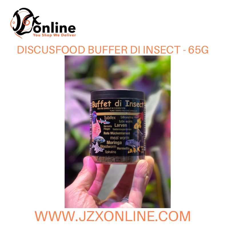 DISCUSFOOD Buffet di Insect Flatgranulate - 65g