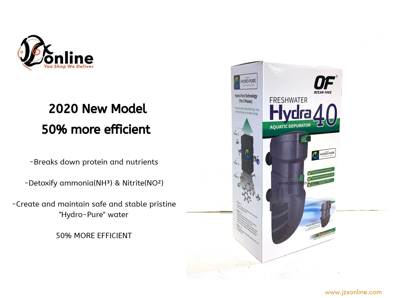 OF® Freshwater HYDRA 40 (10W) - IF122