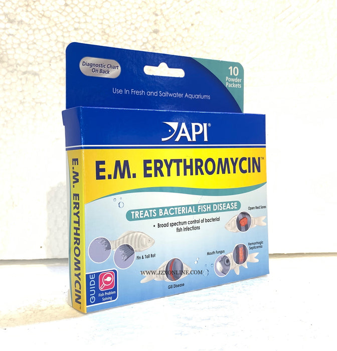API® E.M. ERYTHROMYCIN fish remedy