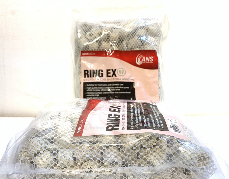 ANS Ring Ex Plus White - 1kg (Filter Media)