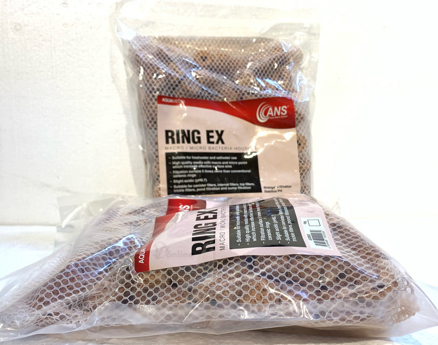ANS Ring Ex Plus Red - 1kg (Filter Media)