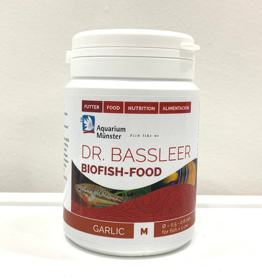 DR. BASSLEER BIOFISH FOOD 150g (M) GARLIC