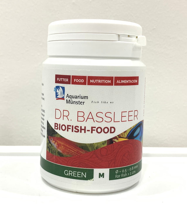 DR. BASSLEER BIOFISH FOOD 150g (M) GREEN