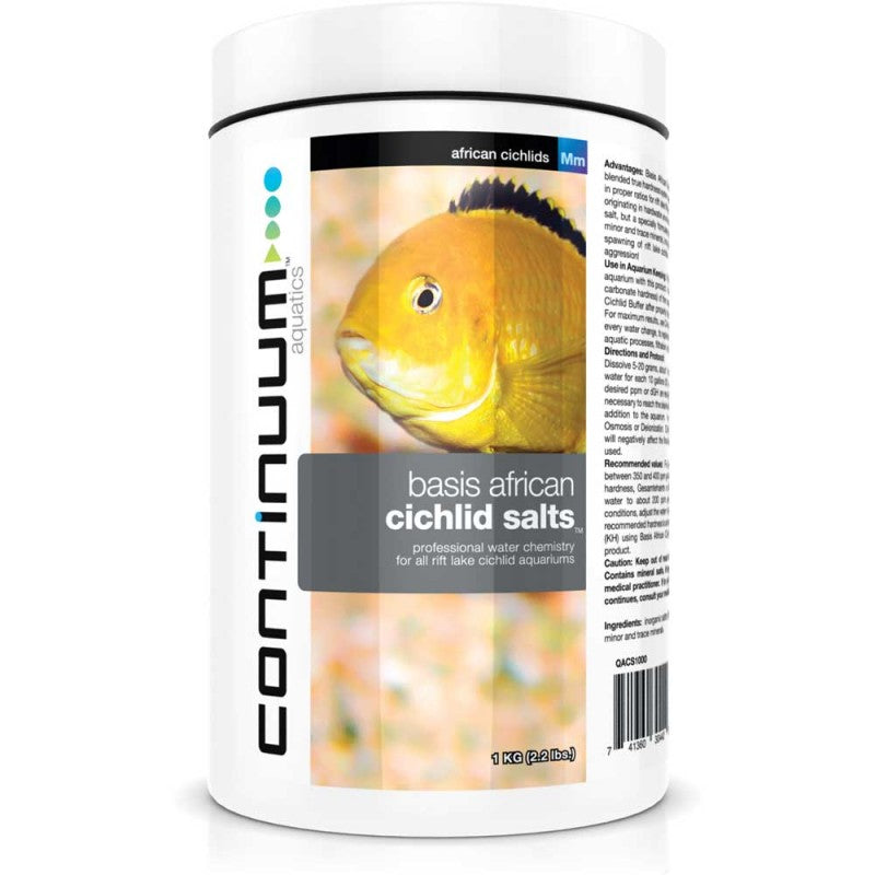 CONTINUUM Basis African Cichlid Salts 250g