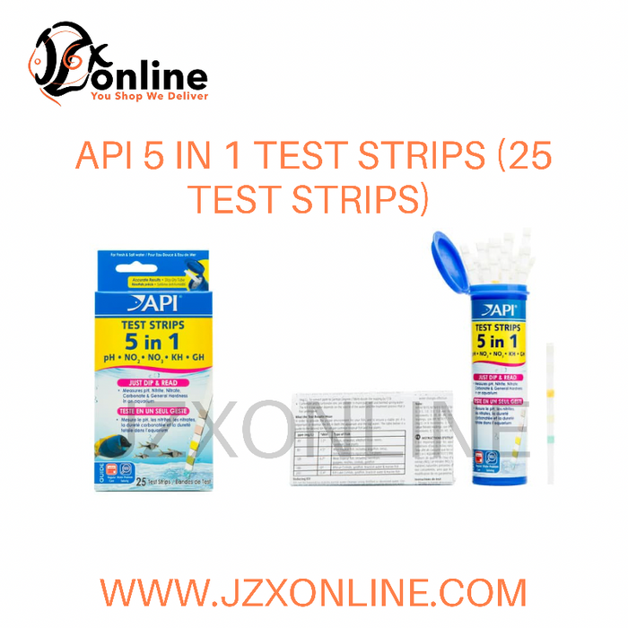 Api Test 5 In 1 Kit API 5-IN-1 TEST STRIPS — jzxonline