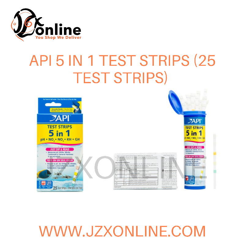 API 5-IN-1 TEST STRIPS