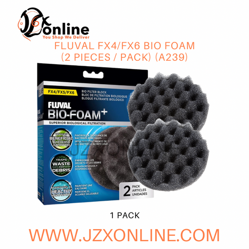 FLUVAL FX4/FX6 Bio Foam (2 Pieces / Pack) (A239)