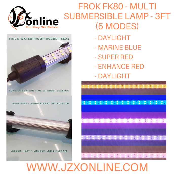 FROK FK80 - Multi Submersible Lamp - 3ft (5modes)