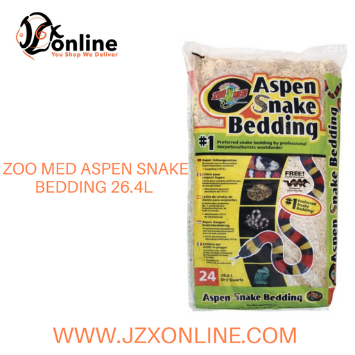 Zoo Med Aspen Snake Bedding - 26.4L