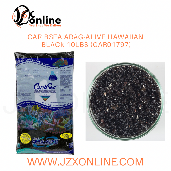 CARIBSEA Arag-Alive Hawaiian Black (10lbs / 20lbs)