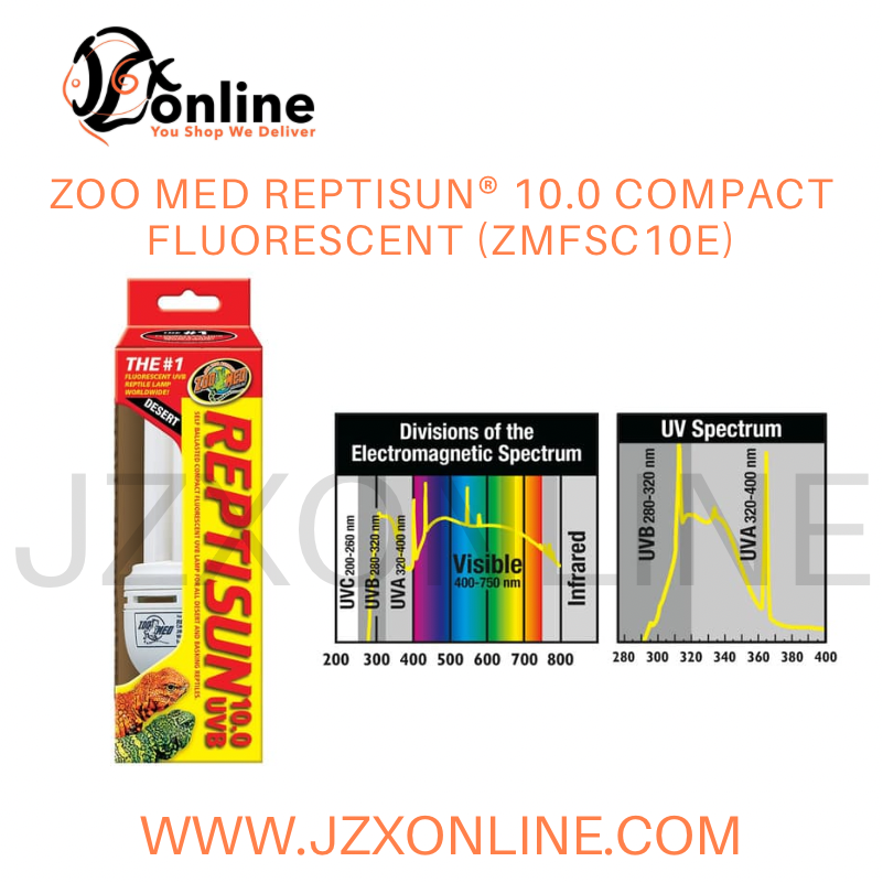 Zoo med ReptiSun® 10.0 Compact Fluorescent (ZMFSC10E)