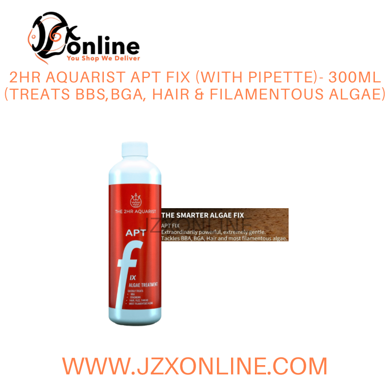 2HR AQUARIST APT FIX - 200ml (Treats BBS,BGA, Hair & Filamentous Algae)