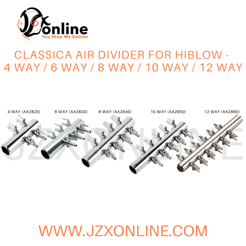 CLASSICA Air Divider for Hiblow - 4 Way / 6 Way / 8 Way / 10 Way / 12 Way