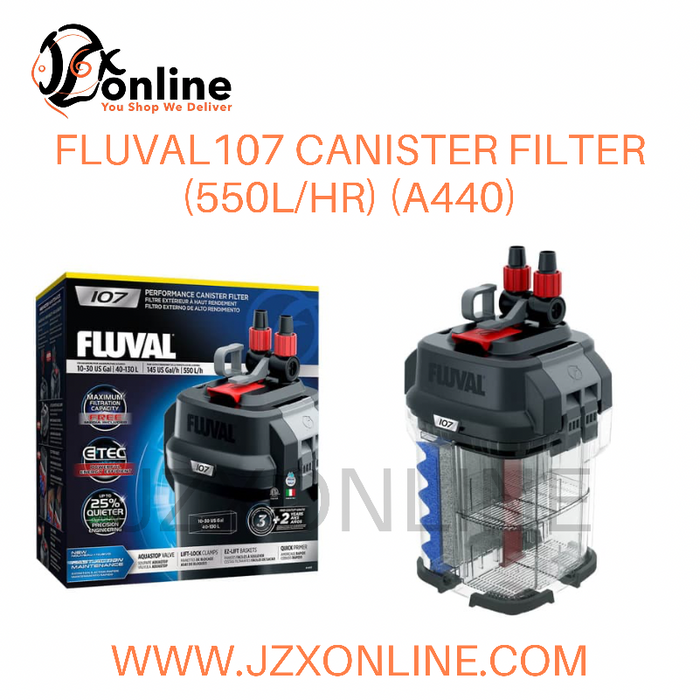 FLUVAL 107 Canister Filter (550/Hr) (A440)
