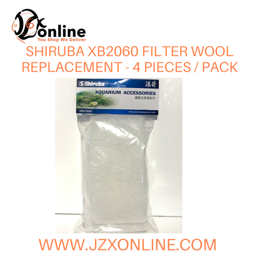 SHIRUBA Wool Replacement for XB2060 (4pcs/pack)