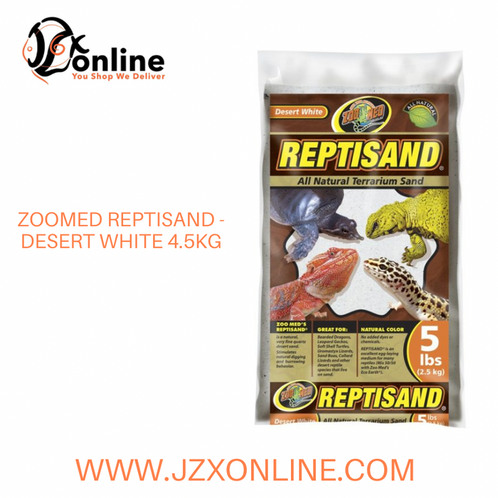 Zoo Med ReptiSand - Desert White - 10lbs(4.5kg)