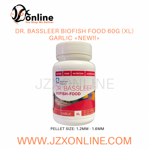 DR. BASSLEER BIOFISH FOOD 60g (XL) GARLIC *NEW!!*