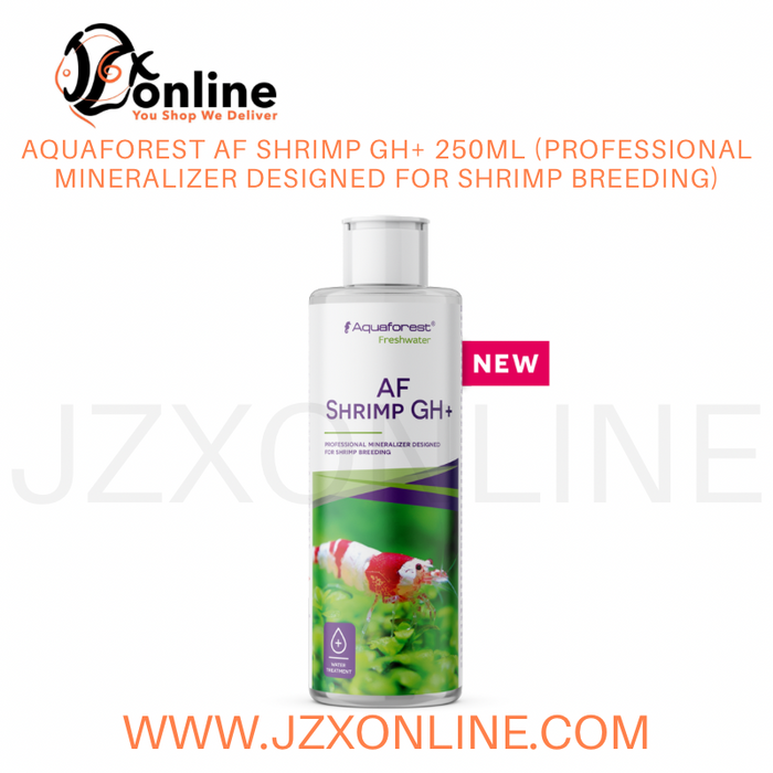 AQUAFOREST AF Shrimp GH+ 250ml (PROFESSIONAL MINERALIZER DESIGNED FOR SHRIMP BREEDING)