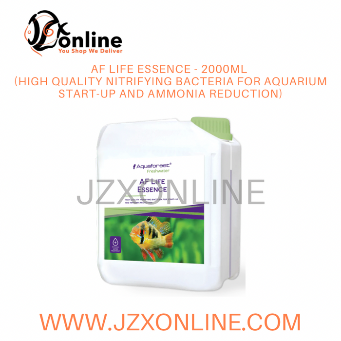 AF Life Essence - 2000ml (HIGH QUALITY NITRIFYING BACTERIA FOR AQUARIUM START-UP AND AMMONIA REDUCTION)