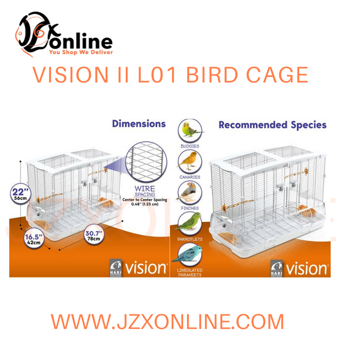 VISION II L01 Bird Cage (83300)