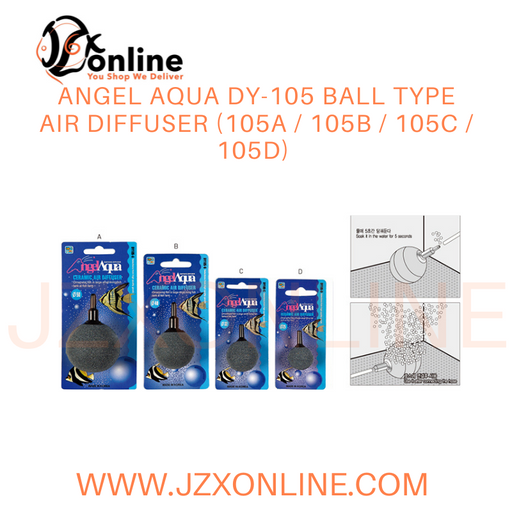 ANGEL AQUA DY-105 Ball Type Air Diffuser (105A / 105B / 105C / 105D)