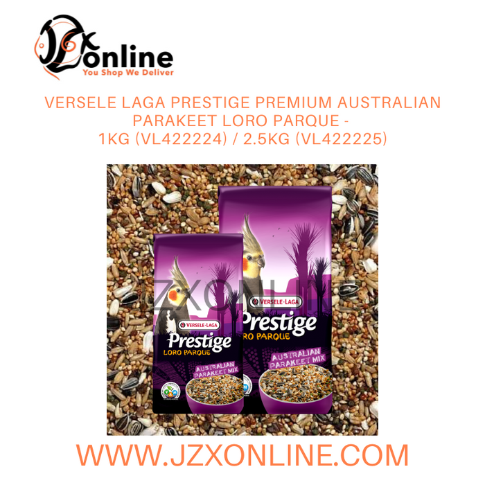 VERSELE LAGA Prestige Premium Australian Parakeet Loro Parque - 1kg (VL422224) / 2.5kg (VL422225)