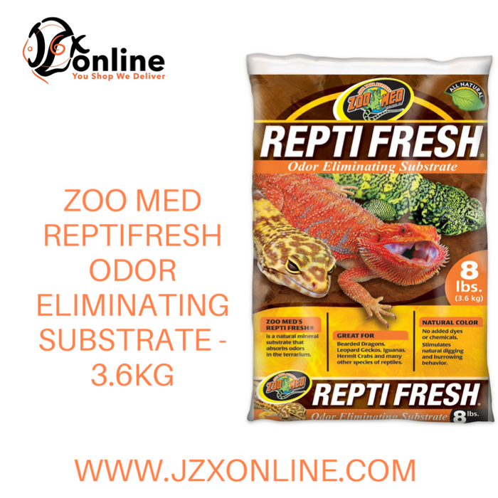 Zoo Med ReptiFresh Odor Eliminating Substrate - 3.6kg