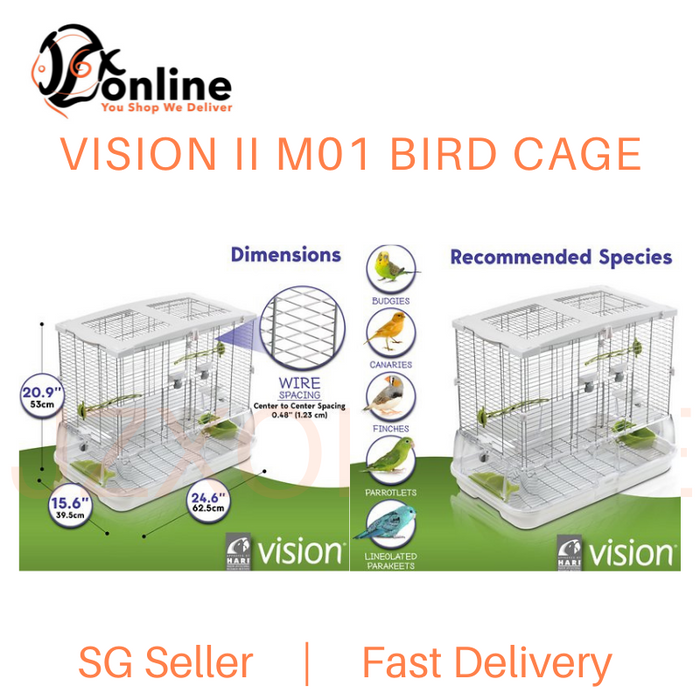 VISION II M01 Bird Cage (83250)