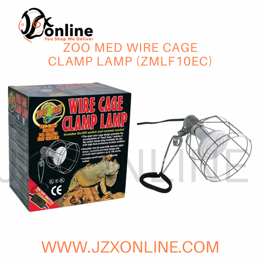 Zoo med Wire Cage Clamp Lamp (ZMLF10EC)