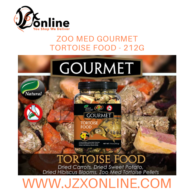 ZOO MED Gourmet Tortoise Food - 212g