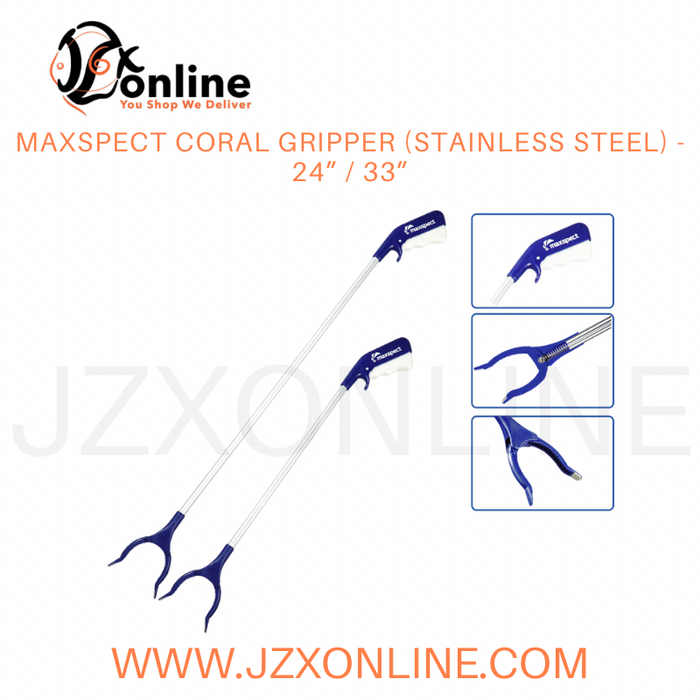 MAXSPECT Coral Gripper (Stainless Steel) - 24” / 33”