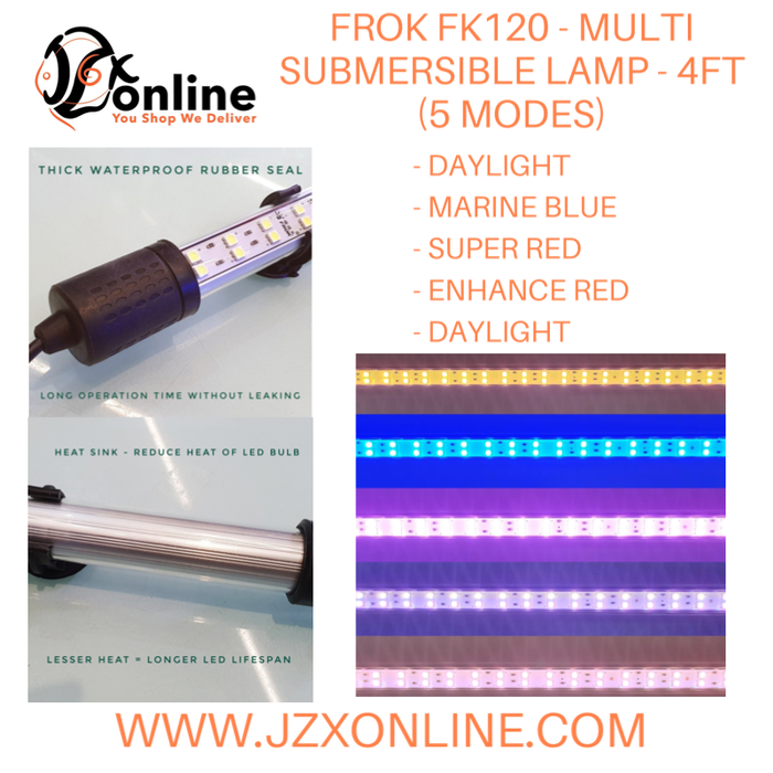 FROK FK120 - Multi Submersible Lamp - 4ft (5modes)