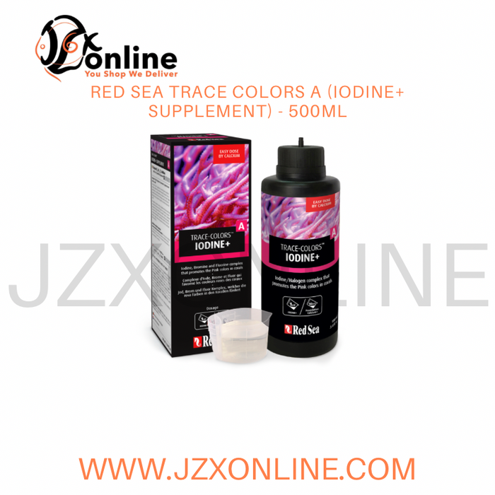 RED SEA Trace Colors A (Iodine+ Supplement) - 500ml