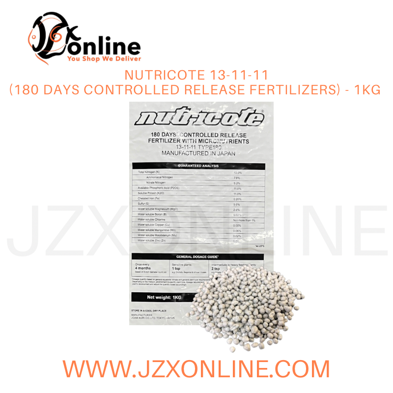 Nutricote 13-11-11 (180 days controlled release fertilizers) - 1kg