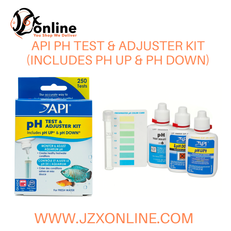 API PH TEST & ADJUSTER KIT(Includes pH down & pH up)