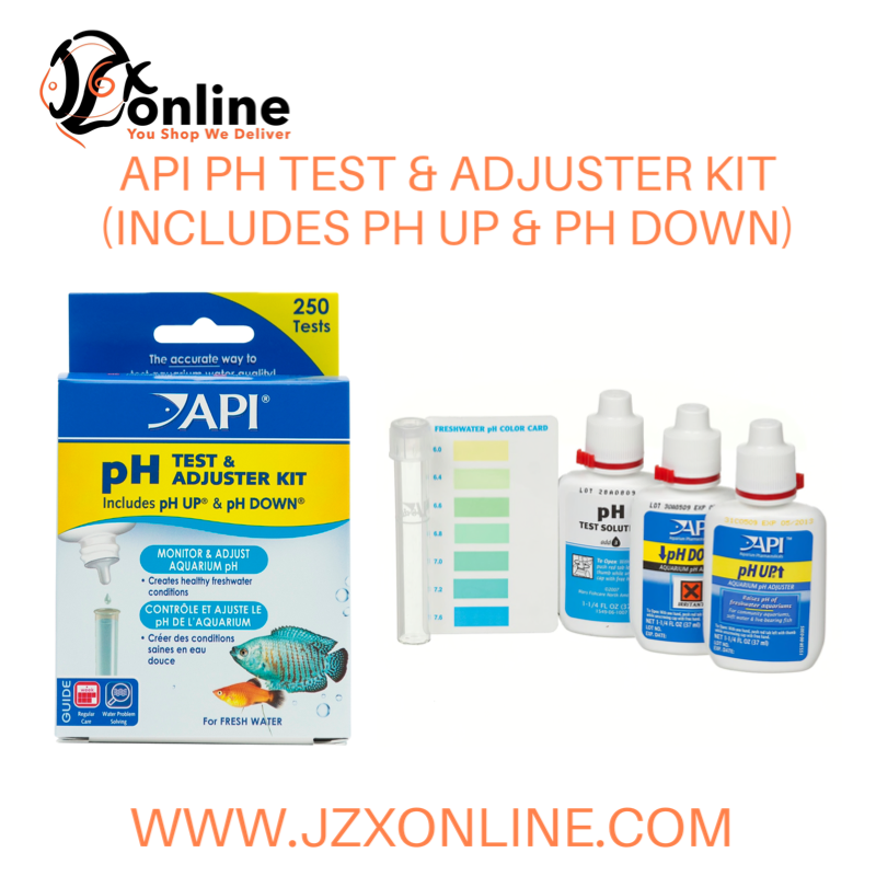 Api Ph Test Guide API PH TEST & ADJUSTER KIT(Includes pH down & pH up) — jzxonline