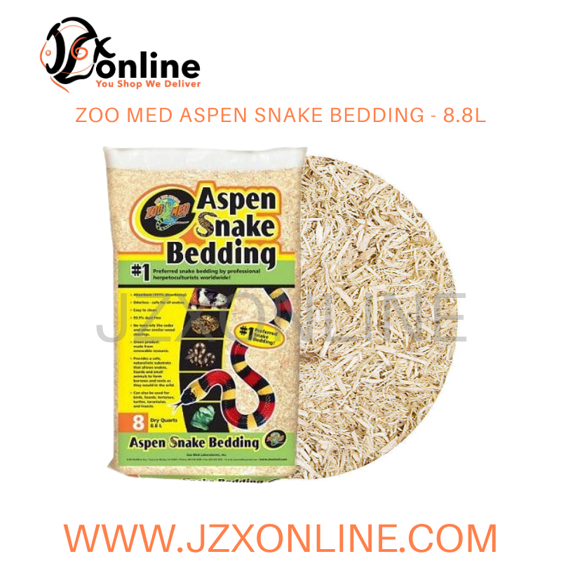 Zoo med aspen outlet snake bedding 24 quarts