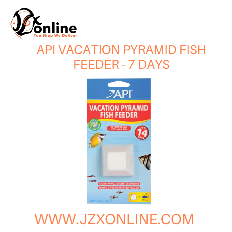API Vacation Pyramid Fish Feeder - 7 days (1 pyramids)
