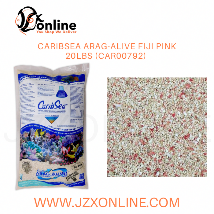 CARIBSEA Arag-Alive Fiji Pink (10lbs / 20lbs)