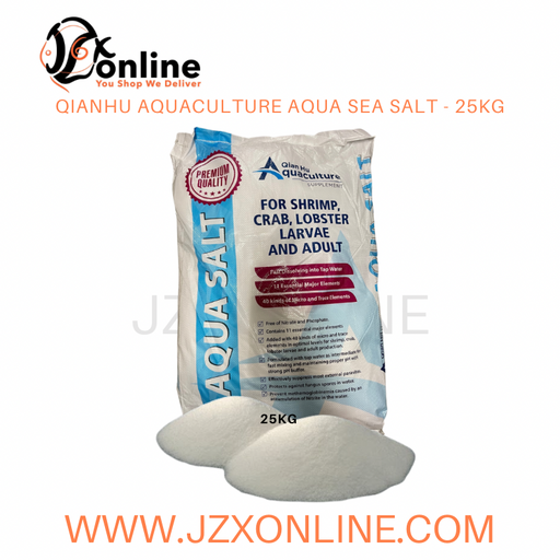 QIANHU AQUACULTURE Aqua Sea Salt - 25kg
