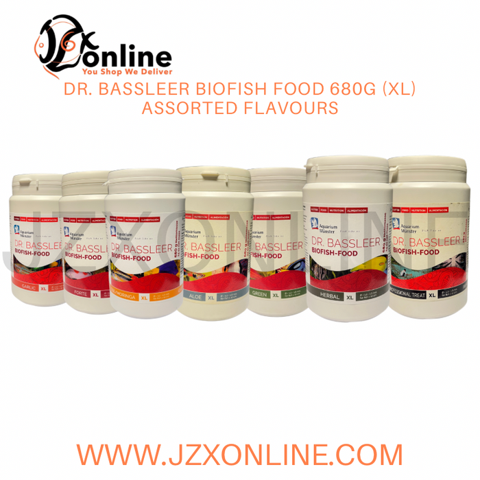 DR. BASSLEER BIOFISH FOOD 680g (XL) Assorted Flavours
