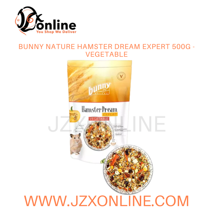 BUNNY NATURE Hamster Dream Expert 500g - Hair & Skin | Vegetable