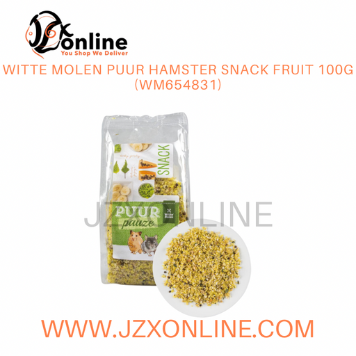 WITTE MOLEN Puur Hamster Snack Fruit 100g (WM654831)
