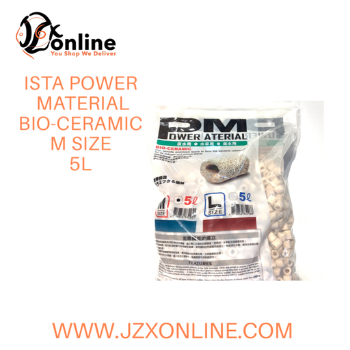 ISTA M Size Power Material Bio Ceramic - 5L