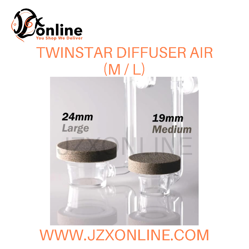 Difusor Co2 Twinstar L 24 mm