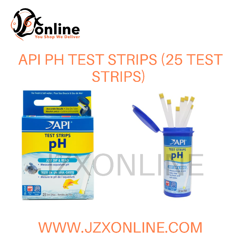 API® pH TEST STRIPS - 25 tests